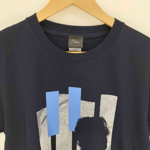 ピアニスト 作曲家 プリント S/S クルーネック Tシャツ メンズ JPN:M