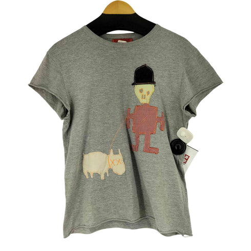 コムデギャルソン COMME des GARCONS 10 CORSO COMO フロント刺繍 S/S カットオフTシャツ レディース