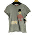 コムデギャルソン COMME des GARCONS 10 CORSO COMO フロント刺繍 S/S カットオフTシャツ レディース