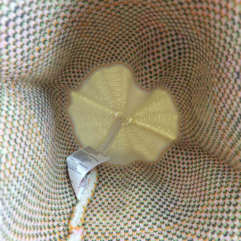 スマイリー ニットバケットハット レディース