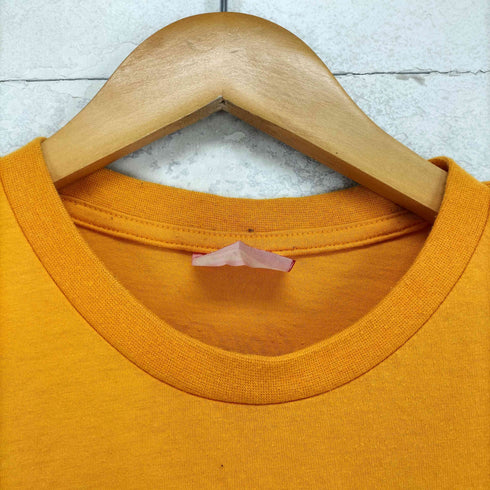 企業ロゴプリントクルーネックTシャツ メンズ