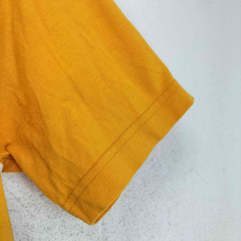企業ロゴプリントクルーネックTシャツ メンズ
