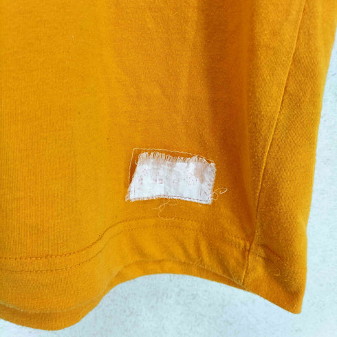 企業ロゴプリントクルーネックTシャツ メンズ