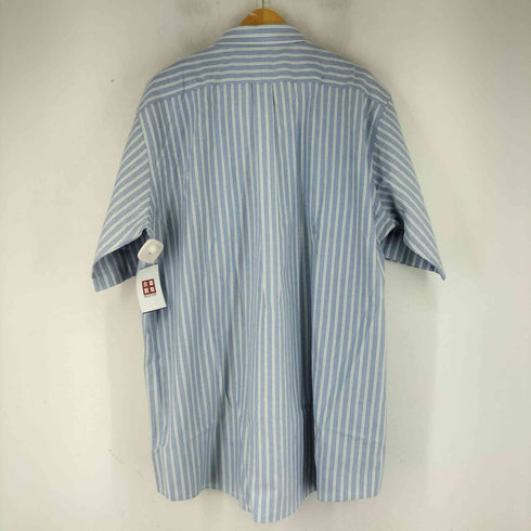 エルエルビーン L.L.Bean WRINKLE RESISTANT ストライプ S/S B.D シャツ メンズ 18-TALL