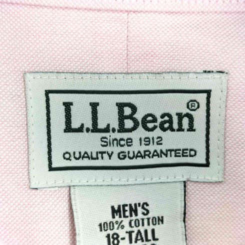 エルエルビーン L.L.Bean WRINKLE RESISTANT S/S B.D シャツ メンズ 18-TALL