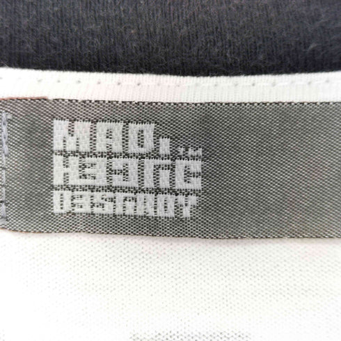 MAD HECTIC DESTROY ブロックチェックカットソー メンズ