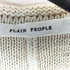プレインピープル PLAIN PEOPLE サイドスリット コットンニットロングカーディガン レディース JPN:3