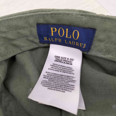 ポロラルフローレン POLO RALPH LAUREN ポニー刺繍6パネルキャップ レディース