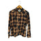 オーワイ OY STAR OMBRE CHECK CROPPED SHIRT メンズ M