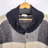 セイバー SABRE MADE IN ENGLAND チェック切替ニットカーディガン メンズ