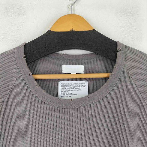 KANEMASA PHIL. 18G HEAVY WEIGHT SCRATCHES WAFFLE メンズ JPN:L