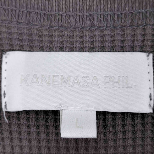 KANEMASA PHIL. 18G HEAVY WEIGHT SCRATCHES WAFFLE メンズ JPN:L