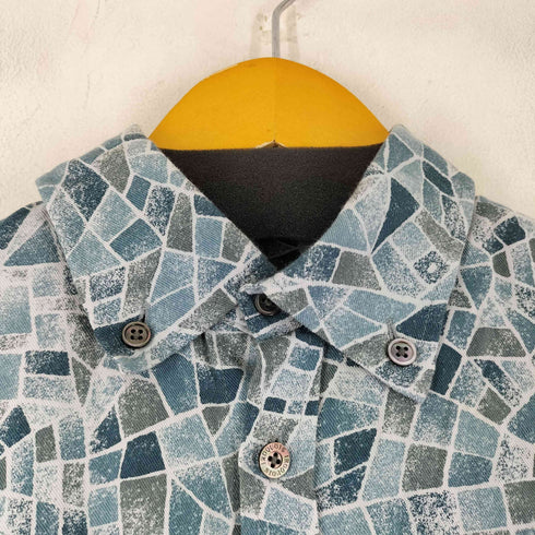 イロコイ Iroquois 総柄 L/S BDシャツ メンズ JPN:2