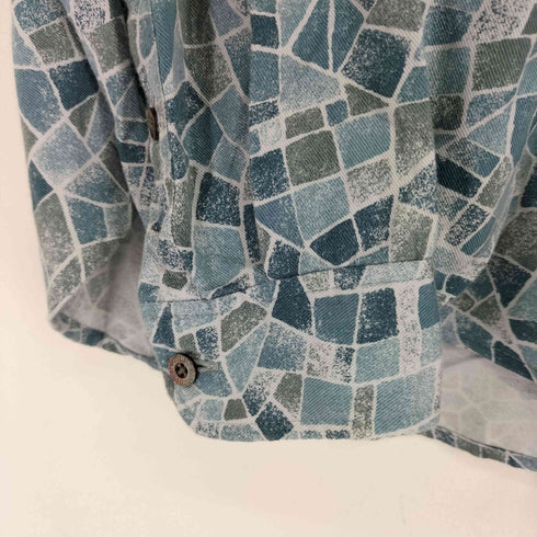 イロコイ Iroquois 総柄 L/S BDシャツ メンズ JPN:2