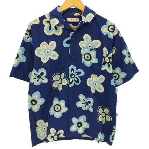 マルニ MARNI 22ss オーバーサイズオープンカラーシャツ メンズ JPN:S
