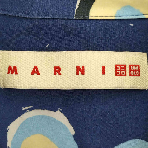 マルニ MARNI 22ss オーバーサイズオープンカラーシャツ メンズ JPN:S