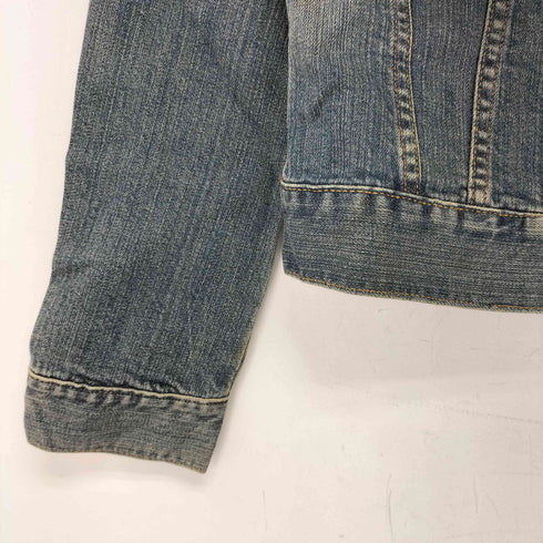 ギャップ Gap 00s OLD USED加工 デニムジャケット Y2K レディース XXS