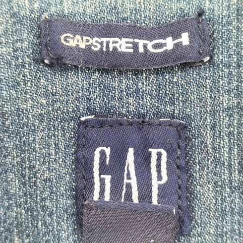 ギャップ Gap 00s OLD USED加工 デニムジャケット Y2K レディース XXS