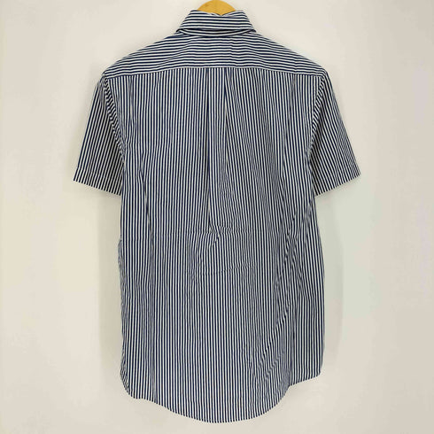 ポロラルフローレン POLO RALPH LAUREN 現行タグ CLASSIC FIT ポニー刺繍 ストライプ ボタンダウン半袖シャツ メンズ S P