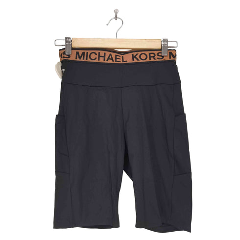 マイケルマイケルコース Michael Michael Kors Logo Tape Nylon Blend Bike Shorts レディース S