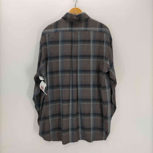 シュガーヒル SUGARHILL 25SS The Elephant OMBRE PLAID OPEN COLLAR SHIRTS オンブレ プレイド オープンカラー シャツ メンズ JPN:2