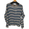 シュガーヒル SUGARHILL 23AW SHEER PLEATED OMBRE PLAID TOPS シアープリーツ オンブレ プレード トップス メンズ JPN:2