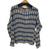 シュガーヒル SUGARHILL 23AW SHEER PLEATED OMBRE PLAID TOPS シアープリーツ オンブレ プレード トップス メンズ JPN:2