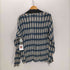 シュガーヒル SUGARHILL 23AW SHEER PLEATED OMBRE PLAID TOPS シアープリーツ オンブレ プレード トップス メンズ JPN:2