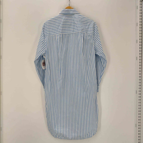 ディーゼル DIESEL D-LUNAR L/S ストライプ ロング シャツ ワンピース レディース XXS
