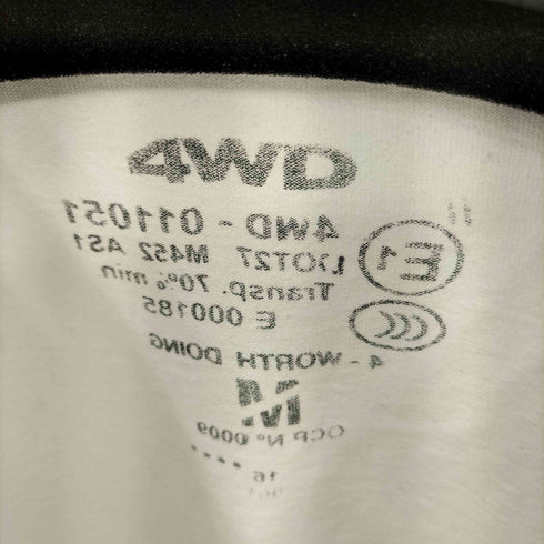 4WD CAR WINDOW STICKER LS TEE メンズ M