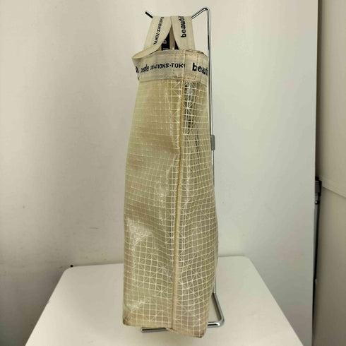 ビューティフルピープル beautiful people ビニールロゴテープトートバッグ レディース