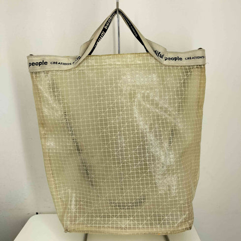 ビューティフルピープル beautiful people ビニールロゴテープトートバッグ レディース