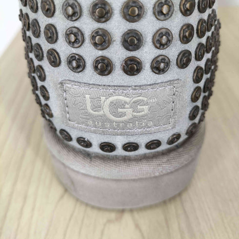 アグ UGG スタッズ付メタリックムートンブーツ メンズ 27.5