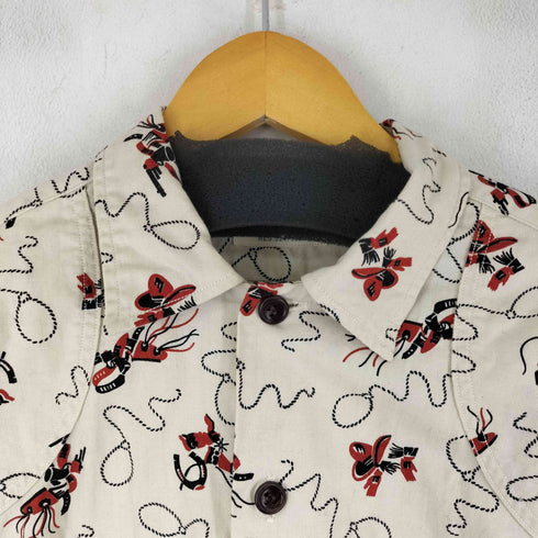 ダブルワークス DUBBLE WORKS 総柄シャツ メンズ US:38
