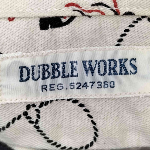 ダブルワークス DUBBLE WORKS 総柄シャツ メンズ US:38