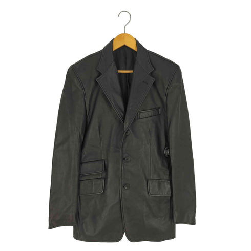 ポールスミスロンドン Paul Smith LONDON ラムレザー 3B テーラードジャケット メンズ import:M