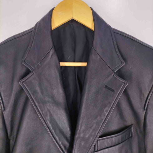 ポールスミスロンドン Paul Smith LONDON ラムレザー 3B テーラードジャケット メンズ import:M