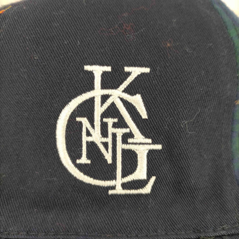 カンゴール KANGOL Work Leisure Rev Casual DKBLUE KHAKI リバーシブル トラディショナル チェック ハット メンズ