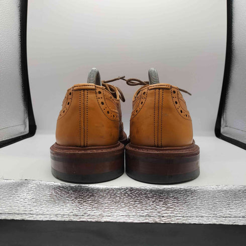 トリッカーズ Trickers BOURTON バートン ウイングチップ レザー シューズ メンズ UK:7.5