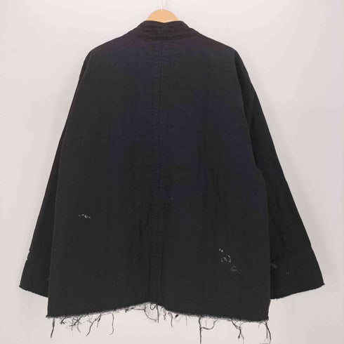 アンセルム ANCELLM PADDED QUILTING COLLARLESS JACKET キルティング カバーオール メンズ JPN:2