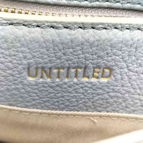 アンタイトル UNTITLED レザー トートバッグ レディース