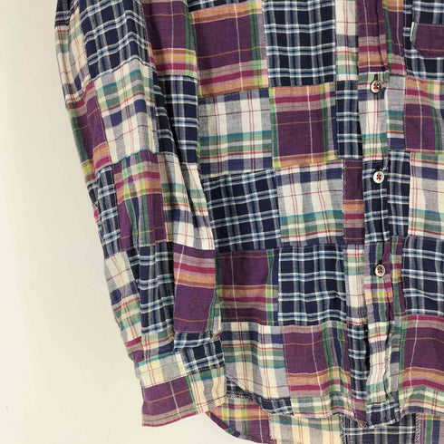 SAFTY CLOTHING パッチワークB.Dシャツ メンズ 中