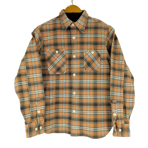 クッシュマン CUSHMAN マチ付き ヘビーネルシャツ メンズ