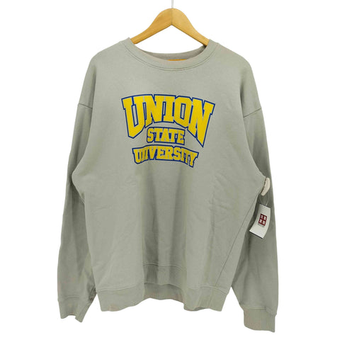 ユニオンロサンゼルス Union Los Angeles USA製 ロゴ プリント クルーネック スウェット メンズ import:XL