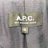 アーペーセー A.P.C. 比翼 ウール ステンカラーコート メンズ import:M