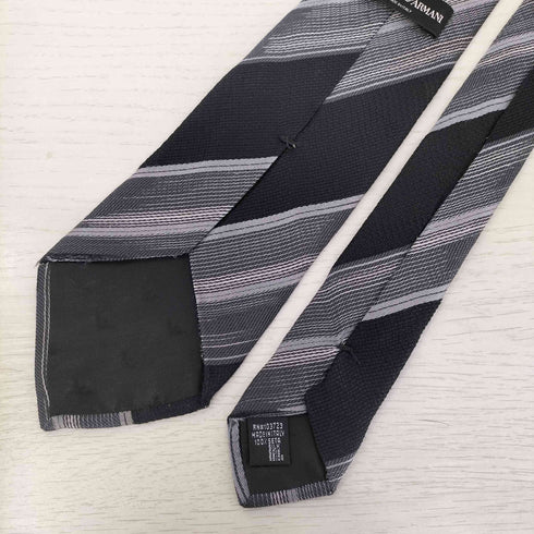 エンポリオアルマーニ EMPORIO ARMANI イタリア製 シルク100% ネクタイ メンズ