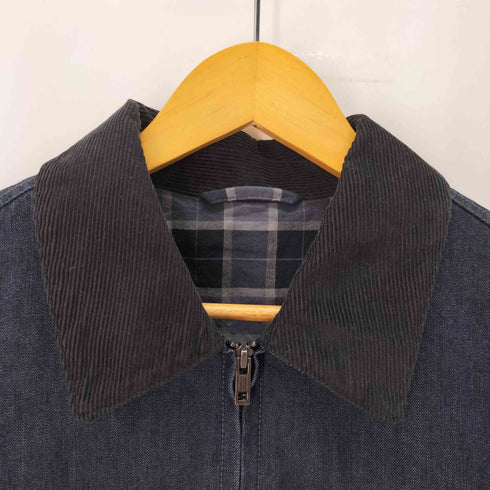 ユニクロ UNIQLO ジップアップショートブルゾン/デニム メンズ JPN:L