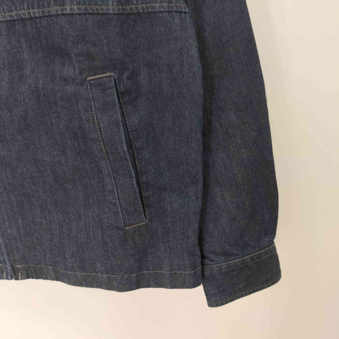 ユニクロ UNIQLO ジップアップショートブルゾン/デニム メンズ JPN:L