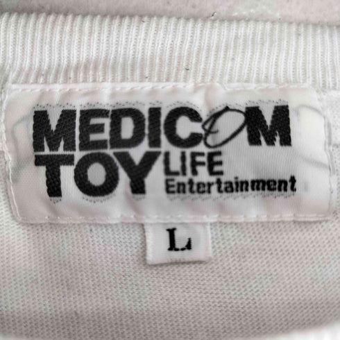 MEDICON TOY LIFE Entertainment PHOTO MASSEGE TEE メンズ import:L