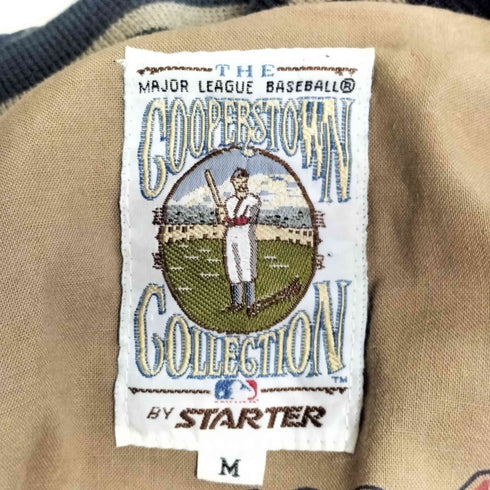 スターター STARTER 90S COOPERSTOWN ツートン ストライプ コットンリネン スタジャン メンズ import:M
